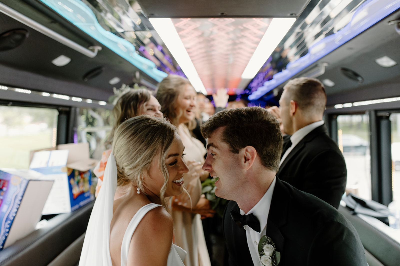 FOCUS Catholic couple on party bus