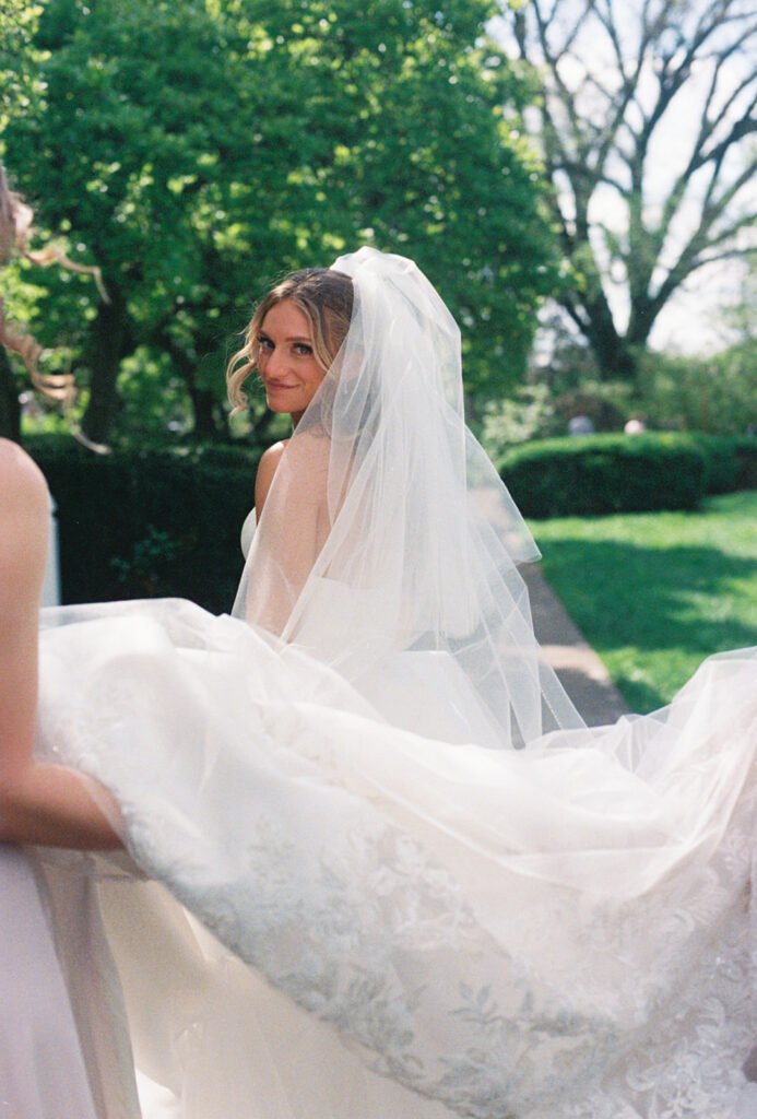 bride film photography