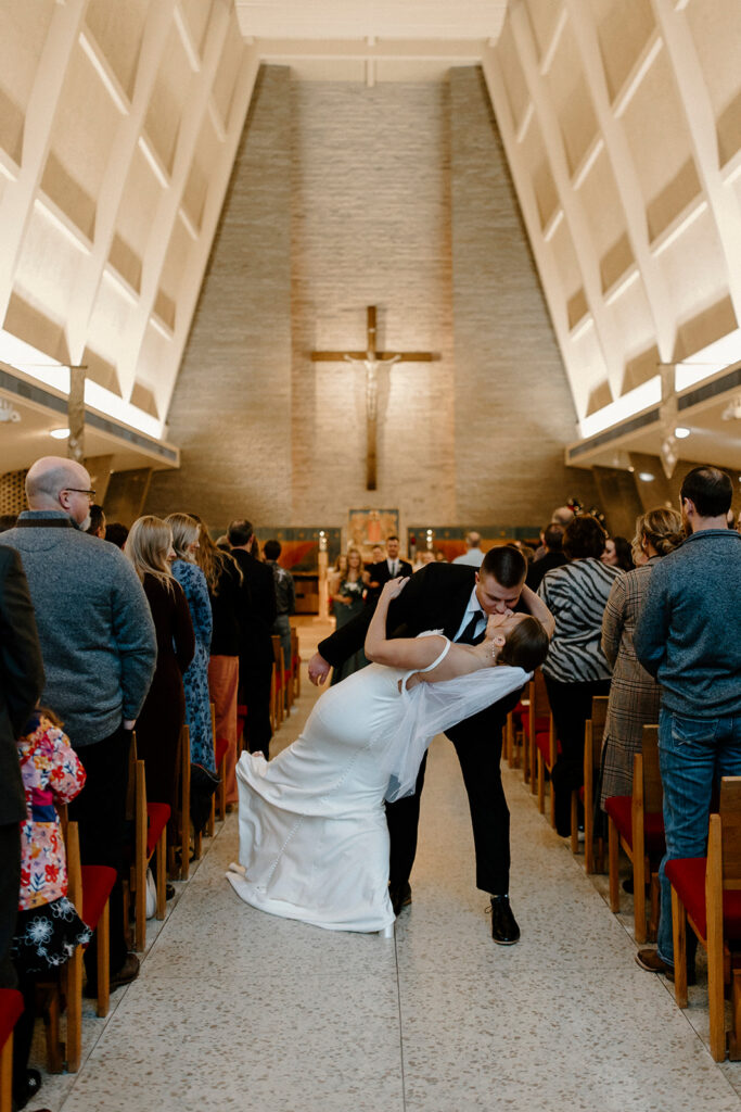 winter sioux falls wedding