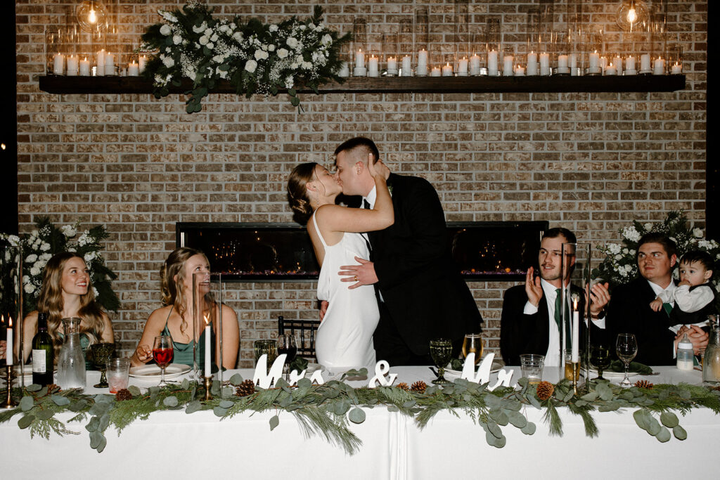 Bride and Groom at the Atrium by Blue Haven