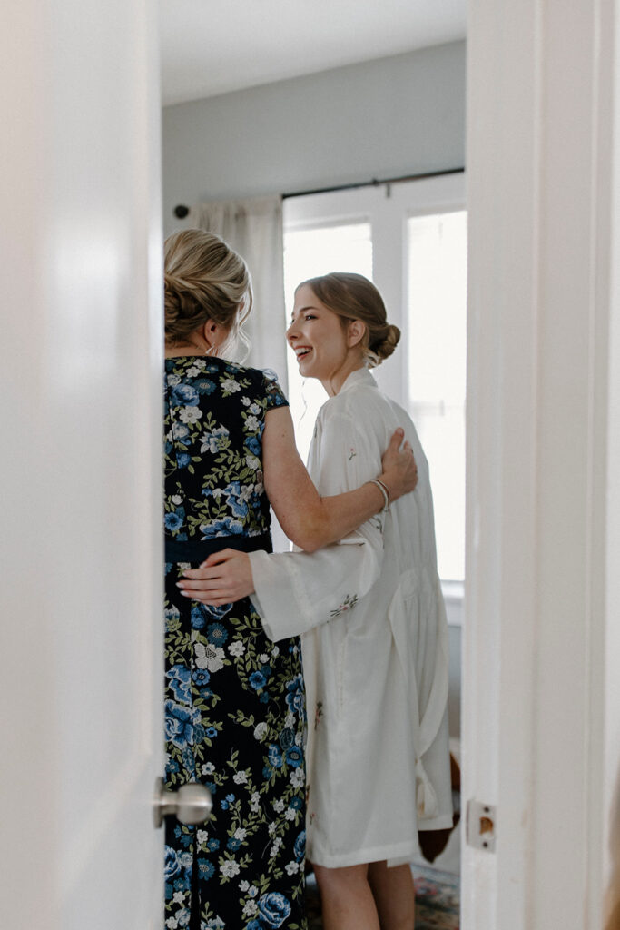 wedding morning getting ready